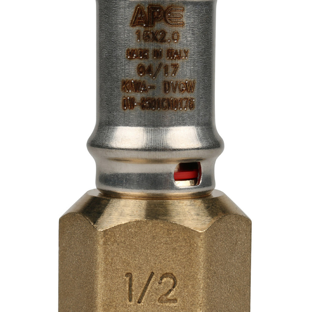 Переходник STOUT ВН 1/2" х16 пресс