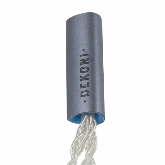 Dekoni Audio Postsplit 3.5mm Silver Braided