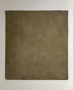 Zara Home - Флисовый плед, зеленый, 240x260 см