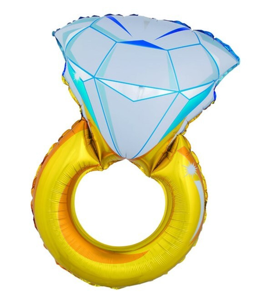 Шар фигура 102 см Кольцо с бриллиантом большое