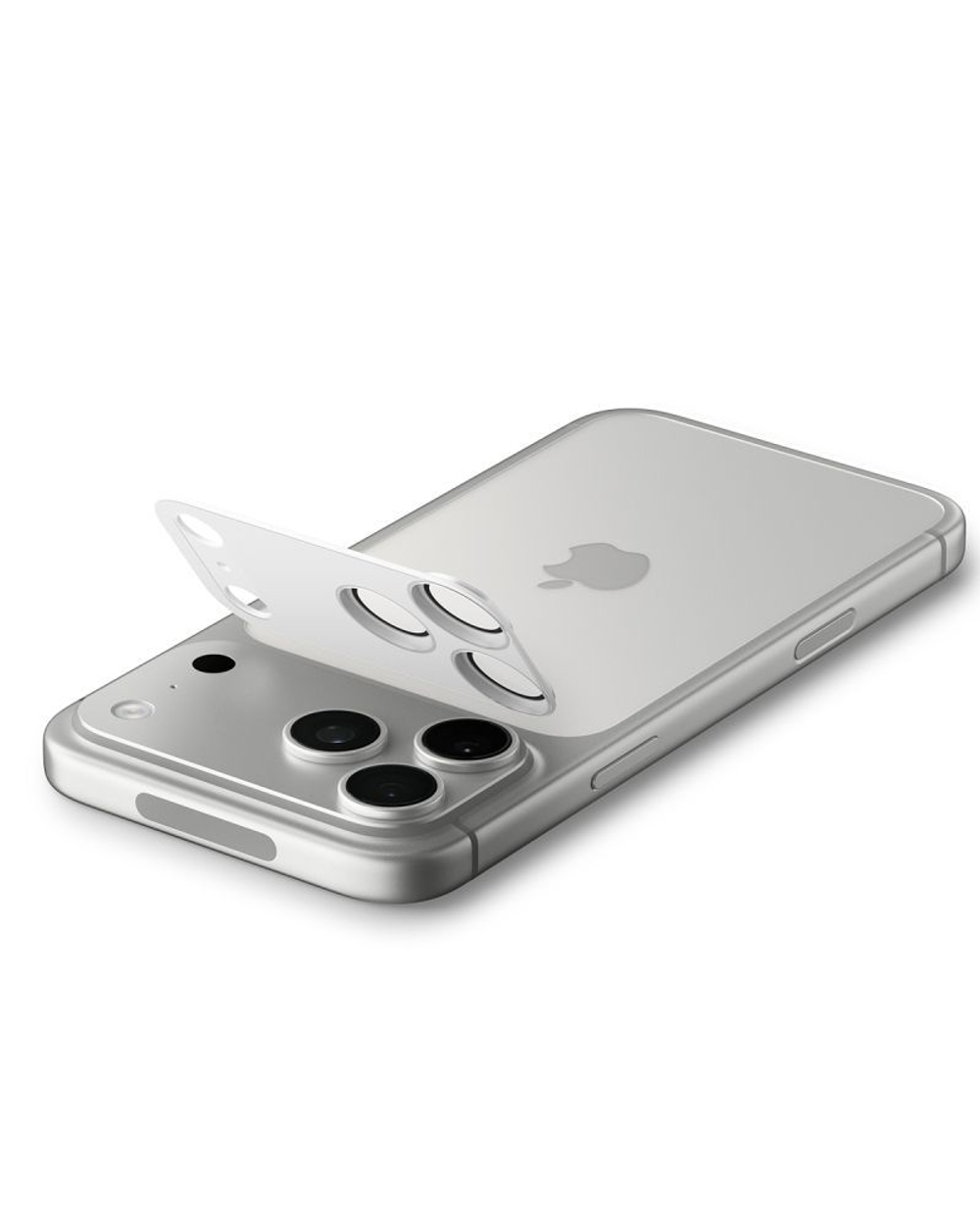 Стекло камеры Spigen optik pro XL GLAS.TR ”EZ FIT” для iPhone 17 PRO MAX SILVER
