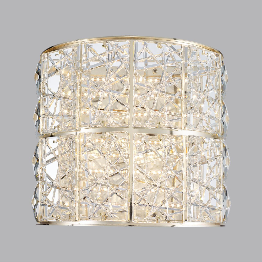 5071/32WL HALL ODL24 613 золото/прозрачный/металл/хрусталь/стекло Бра LED 15W 3700K VERSION