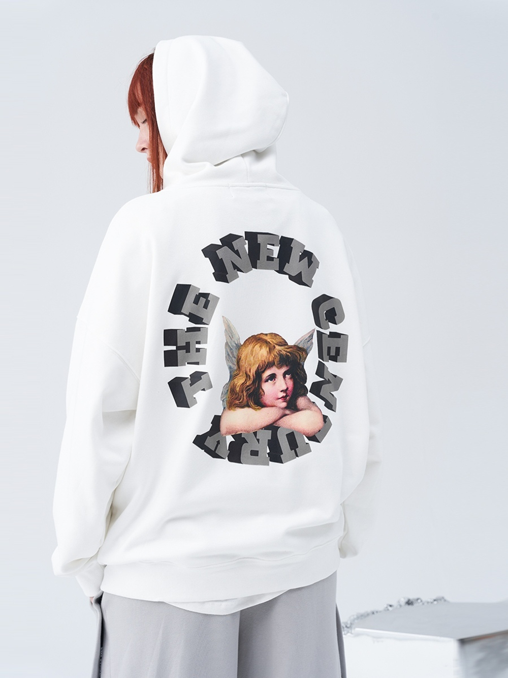 Худи HARSHandCRUEL "The New Century Angel Back Logo" Oversized Hoodie