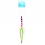 Пилка для ногтей металлическая в пакете «Ultramarine - Нежные цветы», с триммером, цвет микс, 16,5см