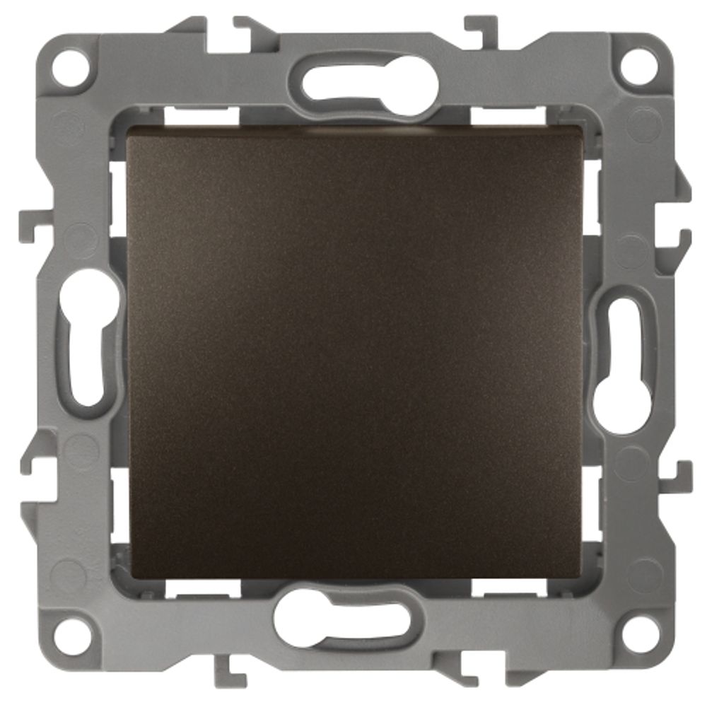 12-1111-13 ЭРА Кнопка, 10АХ-250В, Эра12, бронза | Эра 12 Бронза