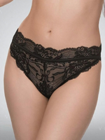 Кружевные трусики-слипы Laura (Размер: 38) (Цвет: пудровый)