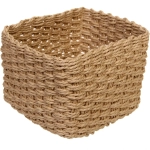 Корзинки интерьерные для хранения 3шт в наборе «ФРАТТО», цвет кофейный, 13*10/17*12/20*14см (лейбл)