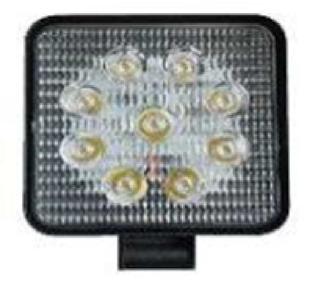 Прожектор LED -квадрат 27W (110*110*25) 9SMD (шт) GZ005\G0003-25мм