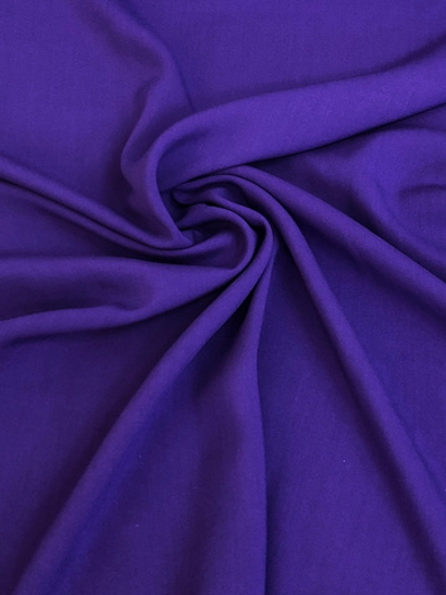 штапель однотонный, фиолетовый С08