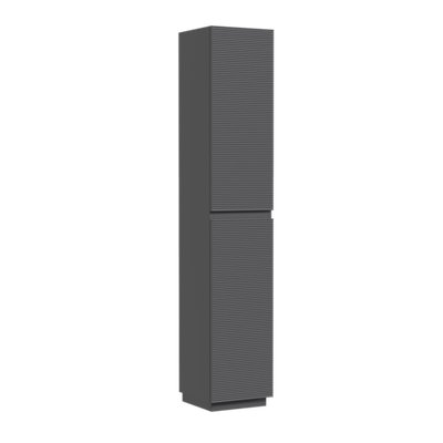 Шкаф-пенал напольный SANCOS Folk Floor, 350х350х1880 мм, цвет Grey soft, арт. PFL35FGS