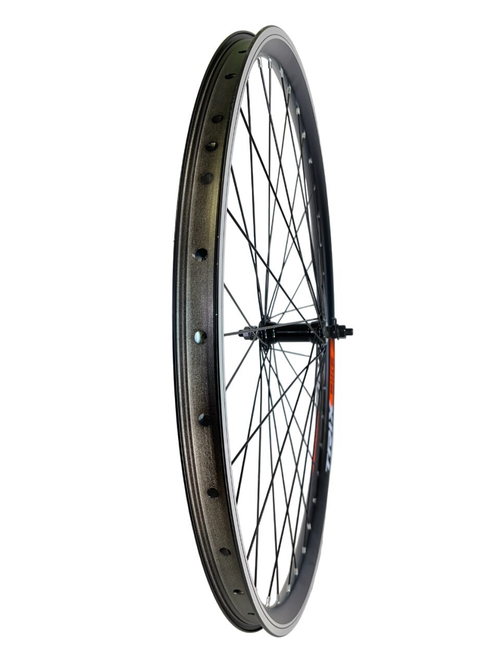 Колесо переднее 28-29" TRIX двойной обод черный гайки