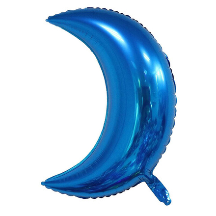 К Фигура Полумесяц Синий 28''/71 см.