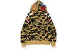 A Bathing Ape 1st Camo Shark Shoulder Full Zip Худи