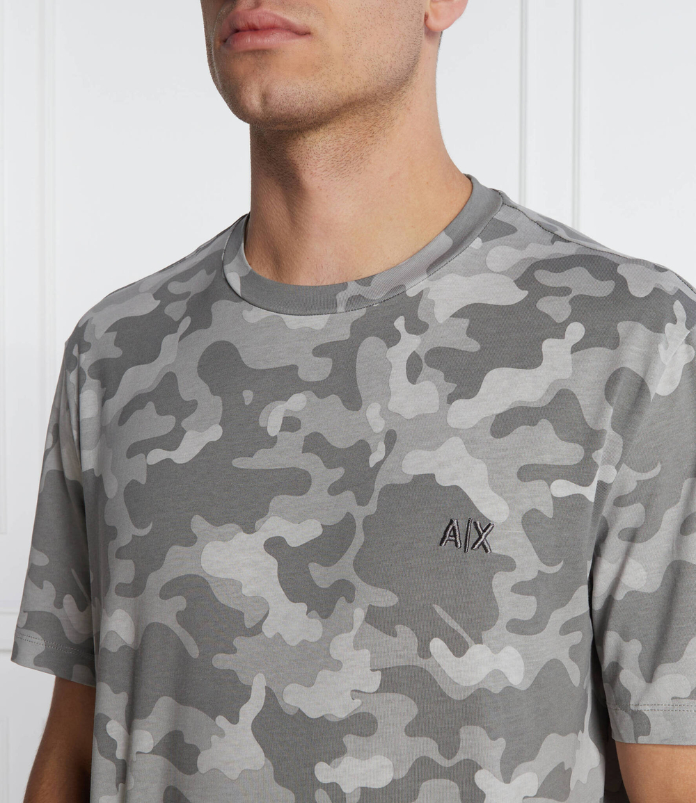 Футболка Armani Exchange - серый(3DZTEU ZJ9JZ)