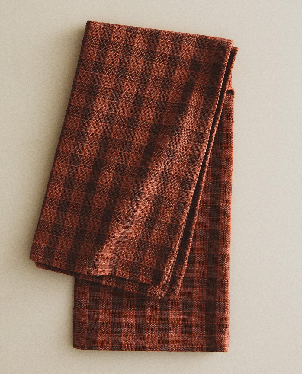 Zara Home столовая салфетка из хлопка, клетка, 45 45 см (комплект 2 шт.) · 3235/022