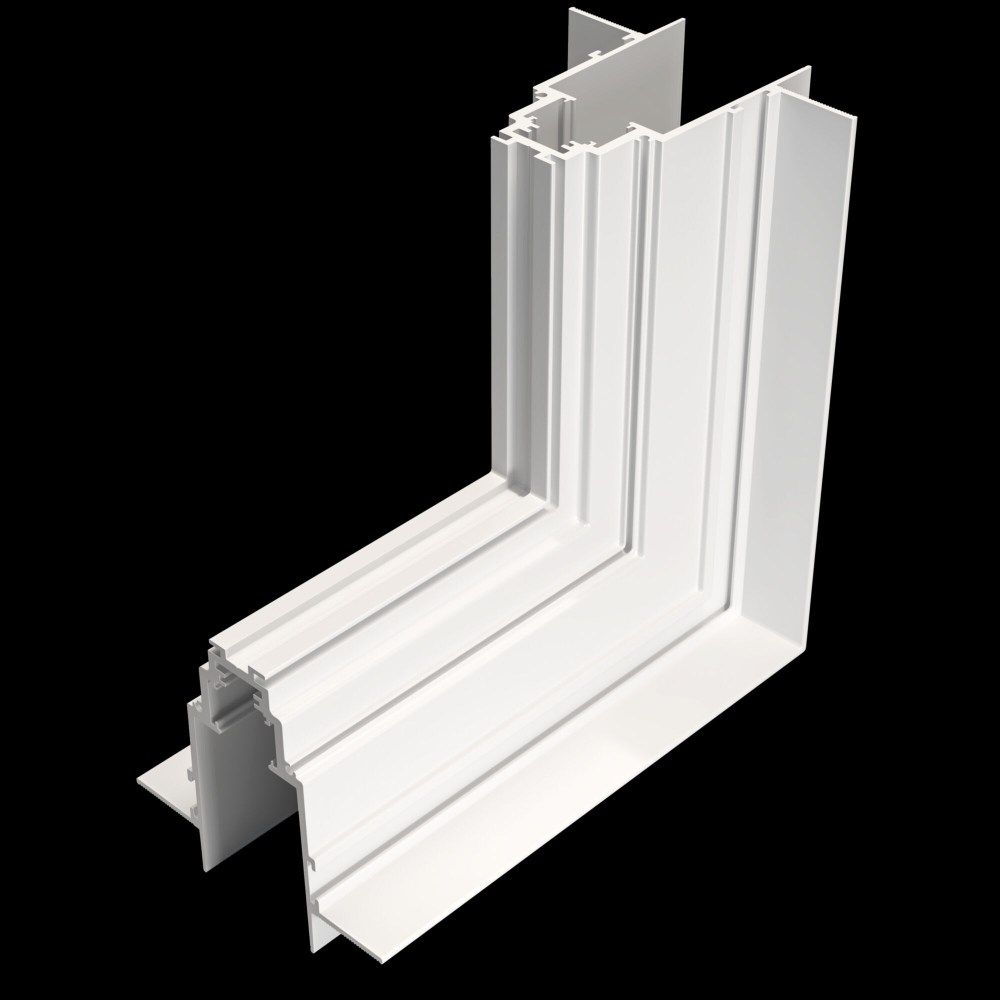 Угловой коннектор внешний для встраиваемого магнитного шинопровода Maytoni Technical TRA004OCL-22W белый
