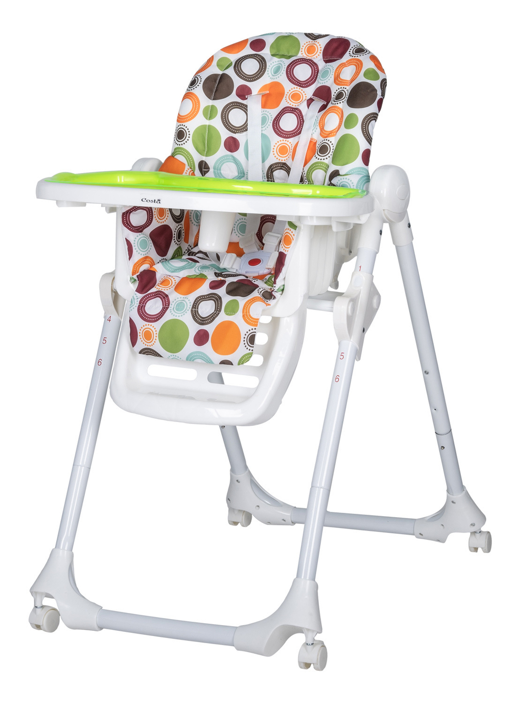 Стул детский для кормления COSTA Docci (Multicolor circle) Артикул: CDSA