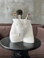 Кашпо Женское тело Горшок  Ваза скульптура декор для дома