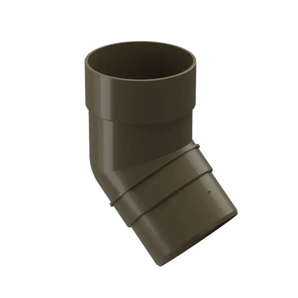 Колено 45˚ для водосточной трубы Premium