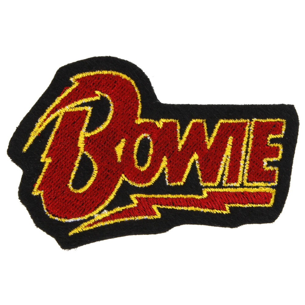 Нашивка с вышивкой группы David Bowie