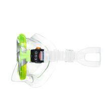 Маска для плавания SALVAS Viva Sr Mask CA535S1GYSTH, размер взрослый, желтая