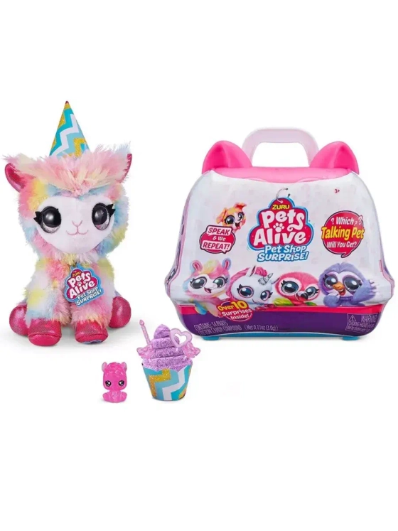 Мягкая игрушка сюрприз Зуру Pets Alive Pet Shop Surprise