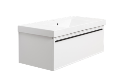 Тумба под раковину La Fenice Elba Bianco белый 100 FNC-01-ELB-B-100