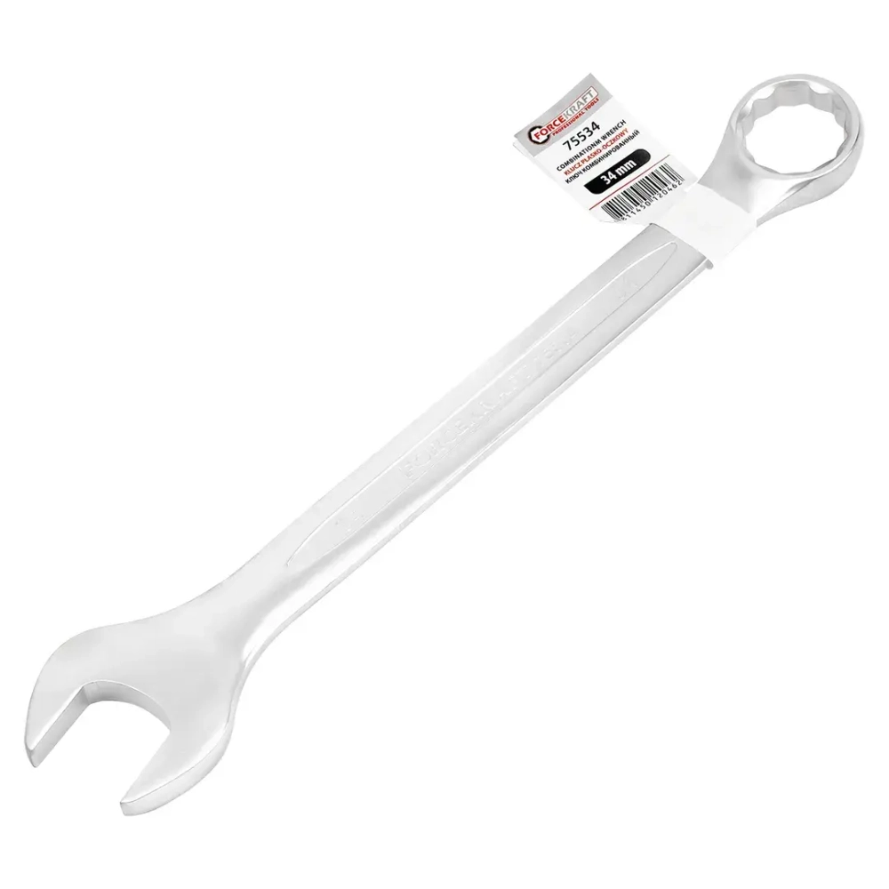 Ключ комбинированный 34мм FORCEKRAFT FK-75534