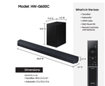 Саундбар Samsung HW-Q600C 3.1.2 200Вт+160Вт черный