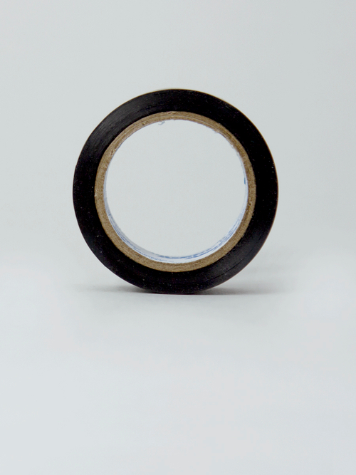 Изолента ПВХ ABRO черная (25ммх9,1м)