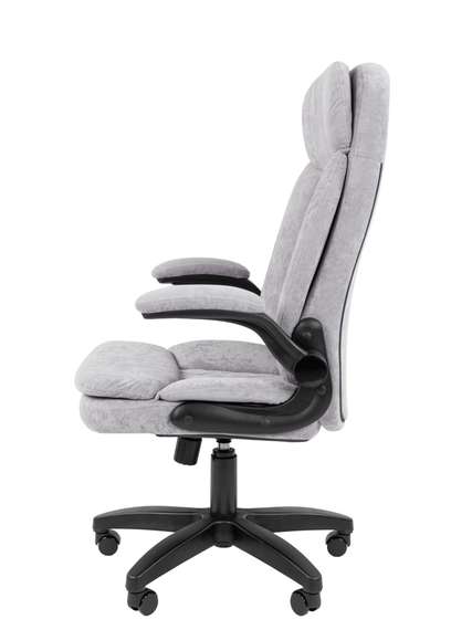 Кресло Chairman Home 533 Россия ткань S светло-серый