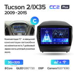 Teyes CC2 Plus 9" для Hyundai Tucson, ix35 2009-2015