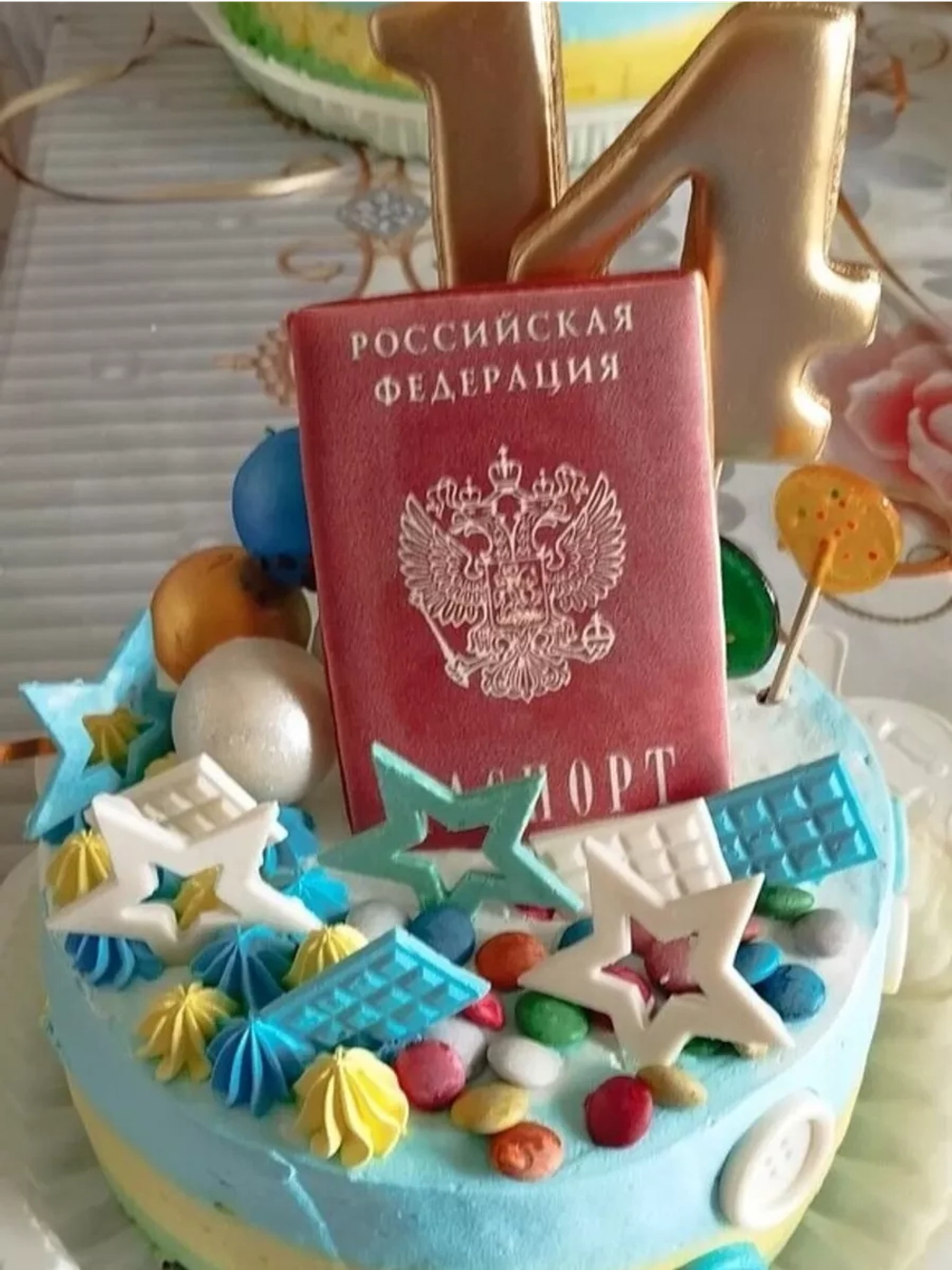 Имбирные пряники на торт паспорт