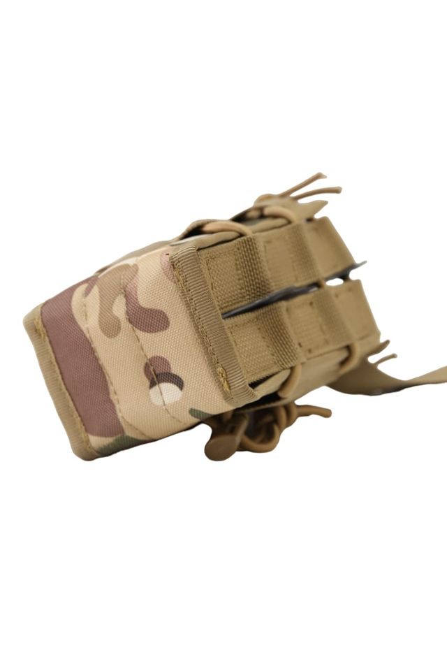 Подсумок без клапана двойной MOLLE (мультикам)