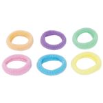 Резинки для волос НАБОР 35 шт., мягкие, маленькие, разные цвета, MONTE VITA, 457055