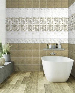 Панель ПВХ фотопечать с глиттером Руслана 2700х250мм