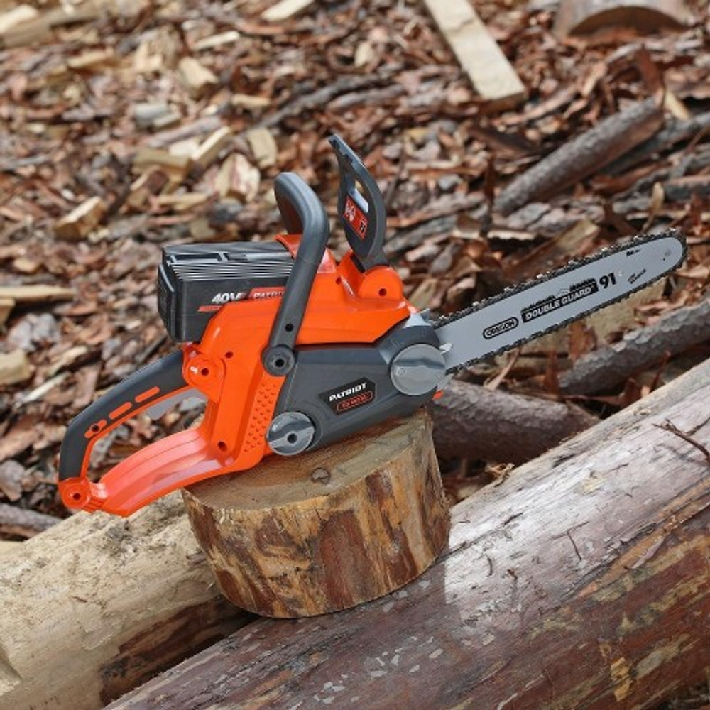 Пила цепная аккумуляторная PATRIOT СS 402XL с бесщеточным двигателем 220201402