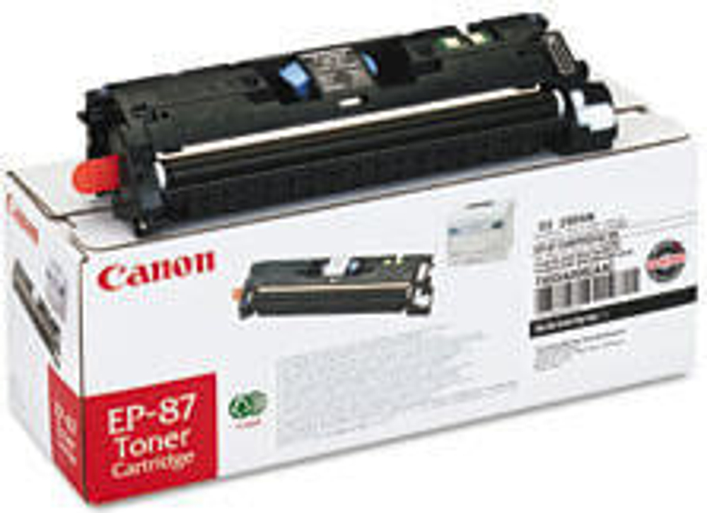 Картридж тонерный Подлинный Черный Canon EP-87 1 шт 7433A003
