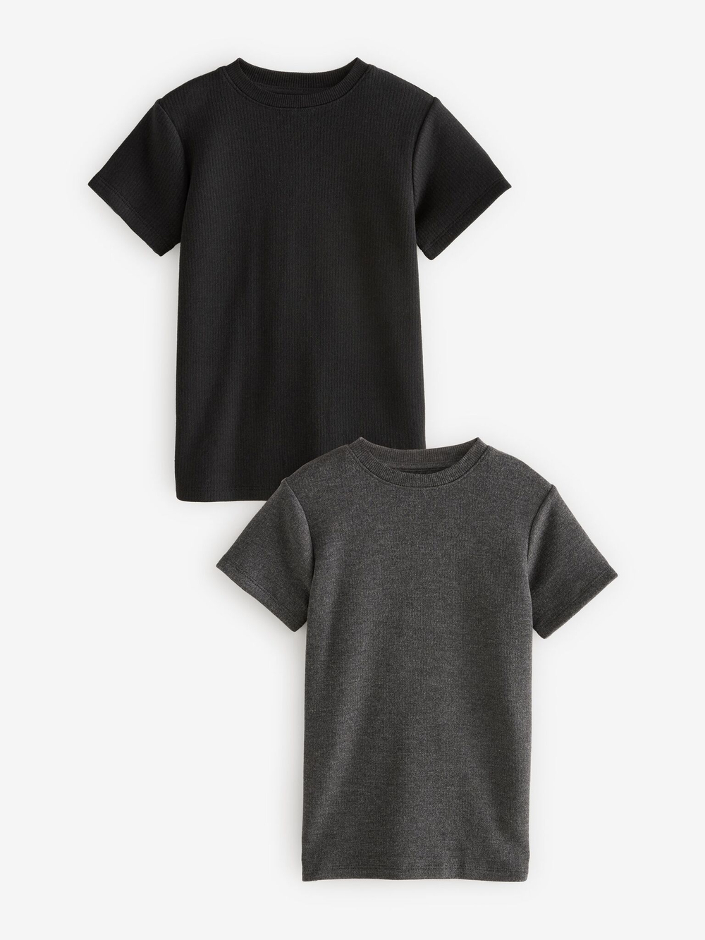 Футболка для мальчика Next B95-168, 2 шт., Черный, Темно-серый