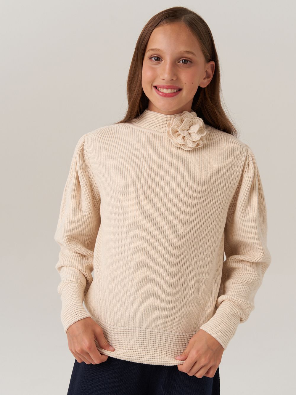 Джемпер для девочки AT1062 пломбир