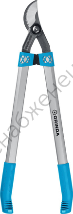 GRINDA F-650, 650 мм, высокоуглеродистая сталь, кованые лезвия, алюминиевые рукоятки, плоскостной сучкорез, PROLine (424511)