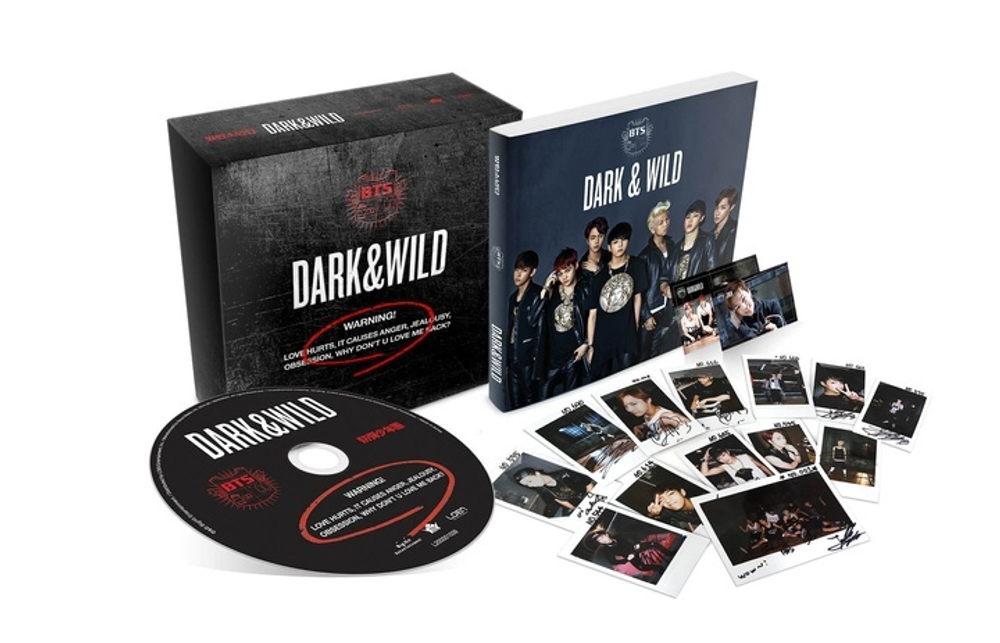 Альбом BTS - Dark & Wild [С небольшим дефектом]