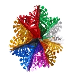 Украшение фольгированное «Сказочная снежинка» d-30 см, Мультицвет