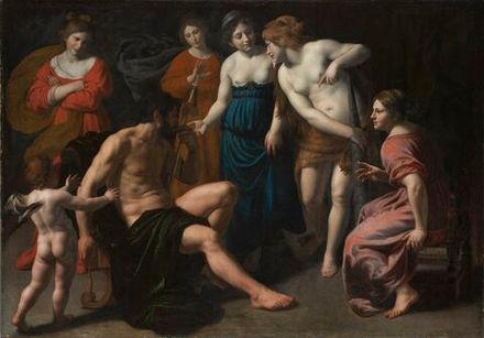 Alessandro Turchi l'Orbetto (1578-1649) - эротическое искусство итальянского художника Алессандро Турки лОрбетто