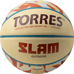 Мяч баскетбольный TORRES Slam B023147, размер 7