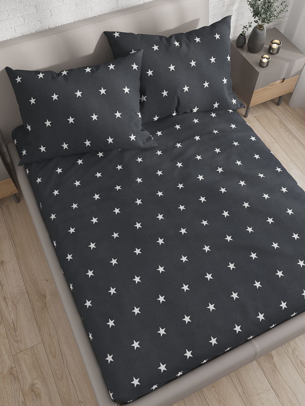 Простынь Simple House "Spatial (полисатин)" 150х215 см