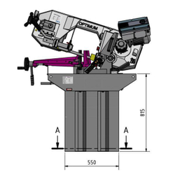 Ленточнопильный отрезной станок Optimum OPTIsaw SD 281V