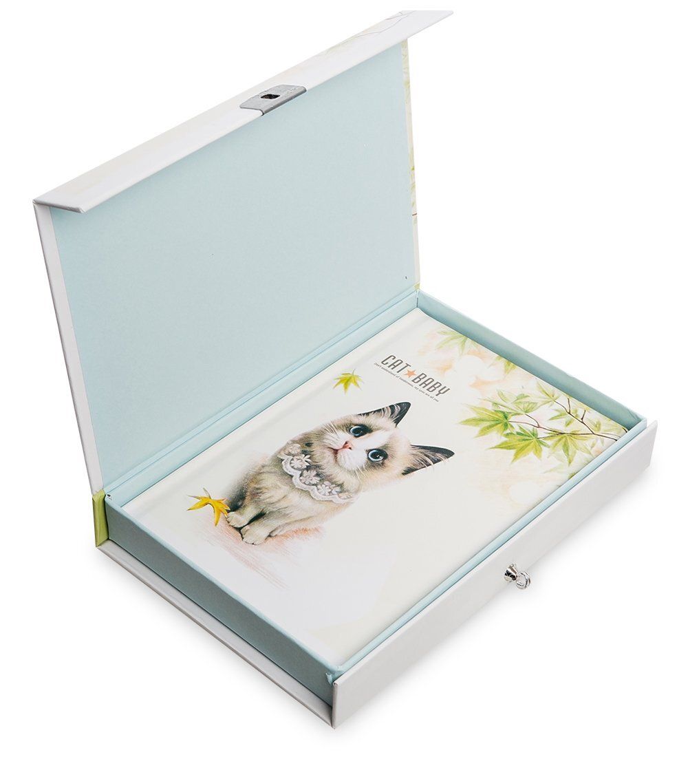 NB-55/2 Блокнот «Котенок» в коробке с замком