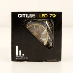 Citilux Боска CLD041NW3 LED Встраиваемый светильник с диммером
