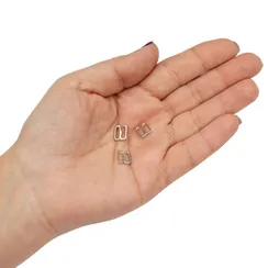 Крючок для бретели никель 6 мм